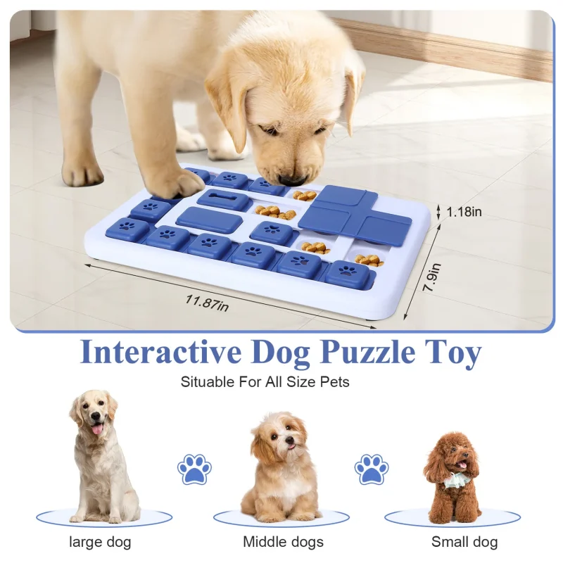 Dog Toys For Puppies Interactive Dog Toys For Training DogEnrichment Toys For Large Medium Small Smart Dogs Pet Puzzles To 1