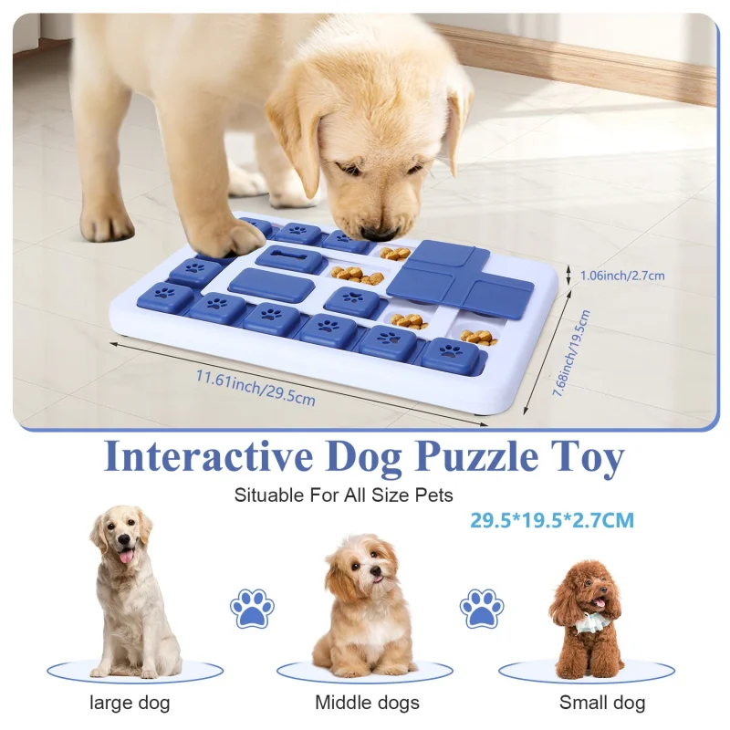 Dog Toys For Puppies Interactive Dog Toys For Training DogEnrichment Toys For Large Medium Small Smart Dogs Pet Puzzles To 2