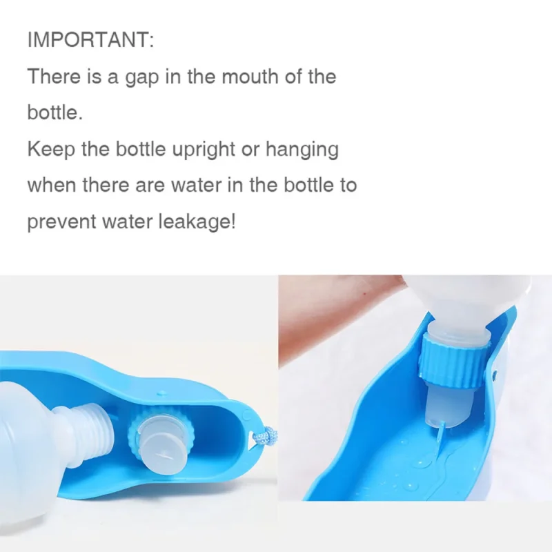 Dog Water Bottle 250ML/5000ML Portable Dispenser Travel Water Bottle Bowl for Dogs Cats Small Animals Pets Outdoor Water Feeder 5