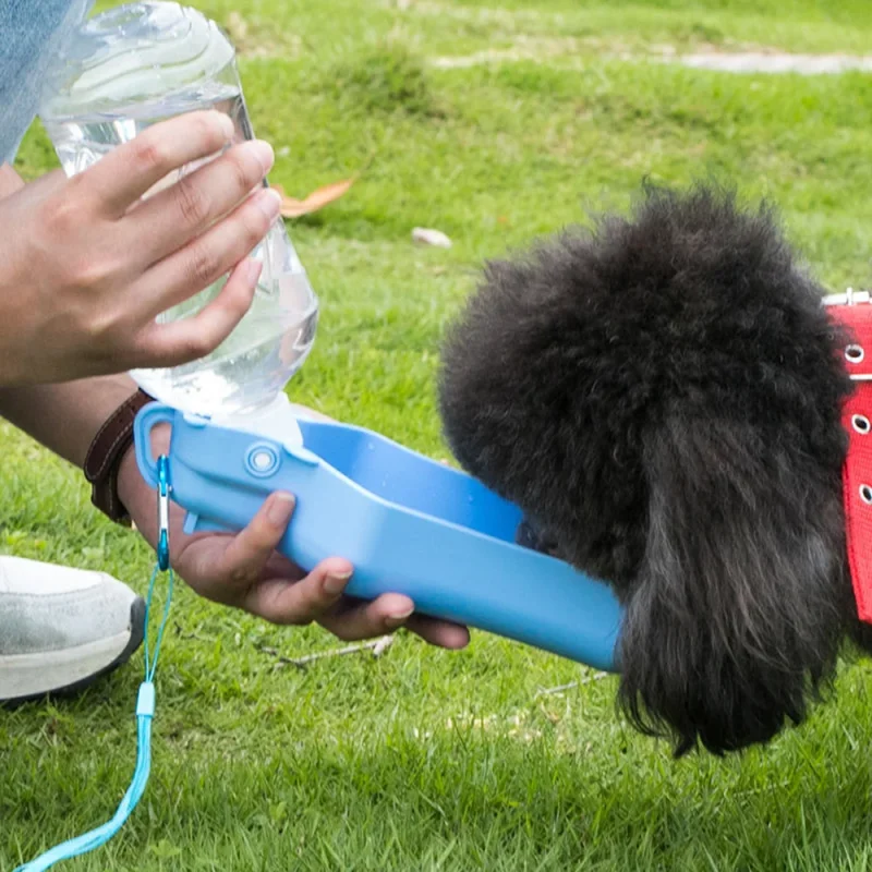 Dog Water Bottle 250ML/5000ML Portable Dispenser Travel Water Bottle Bowl for Dogs Cats Small Animals Pets Outdoor Water Feeder 2