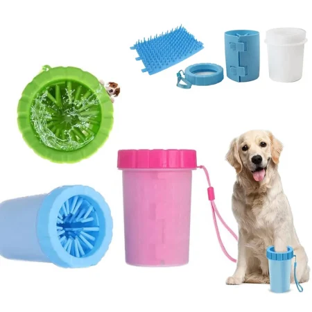 Soft Silicone Pet Paw Washing Cup For Cats & Dogs, Paw Cleaner, Portable Paw Cleaning Dog Paw Cleaning Bucket Accessories