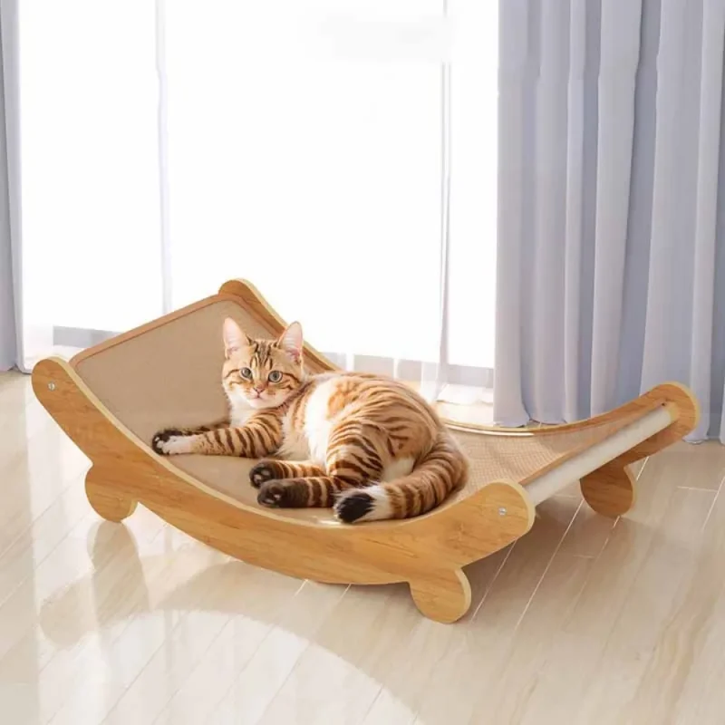 Cat Scratching Pads Cat Scratch Board Detachable Wear-resistant Multifuction Cats Sleeping Bed Kitten Grinding Cat Toys 2