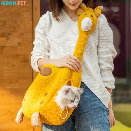 Pet Bag Carrier For Cat Dog Accessories Giraffe Outgoing Bag Cats Backpack Dog Bag Puppy Pet Supplies