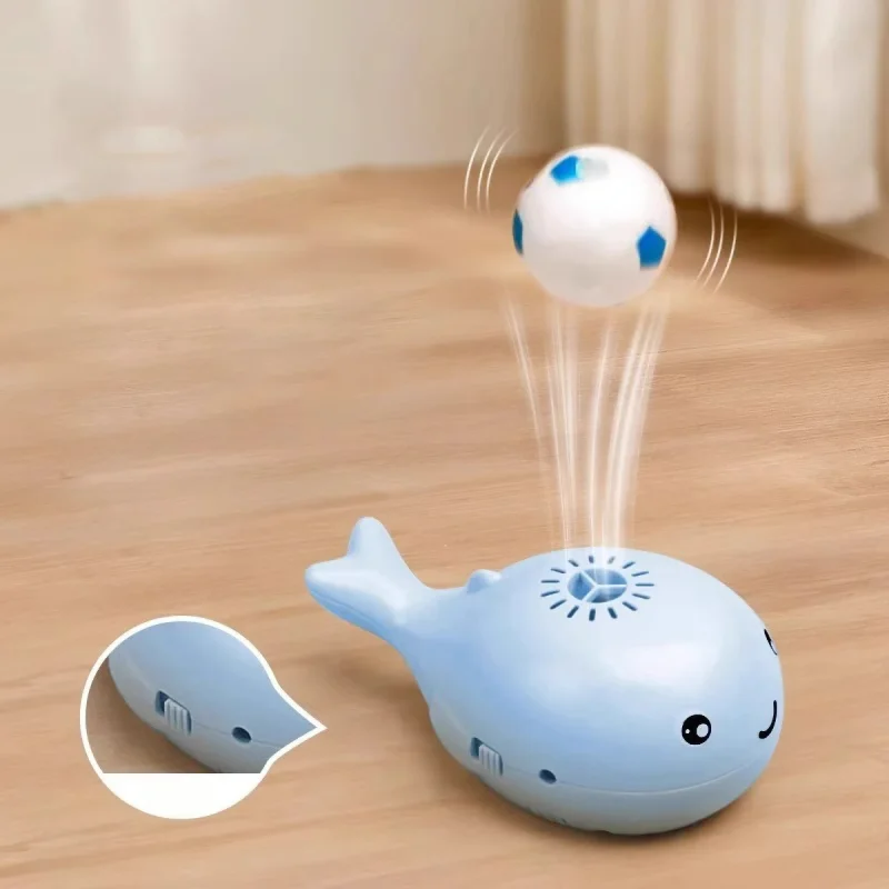 Electric Floating Ball Cat Toy - Whale - shaped, USB - powered, Dual - function Fan, Portable & 3C Certified Pet Toy 2