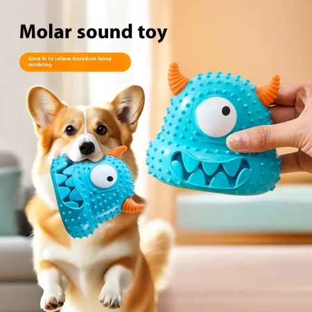 Dog Toy Interactive Game Toy The New Pet Toy Little Monster Series Vocal Dog Toys Are Bite-resistant and Easy to Clean